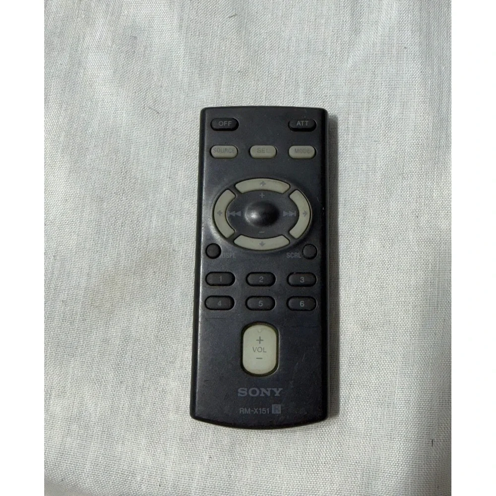 Genuine Sony RM-X151 R‎ Wireless Remote Commander Control Black
